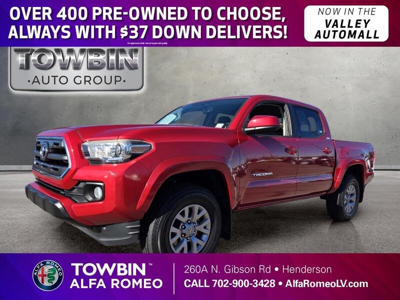 Used 2017 Barcelona Red Metallic TOYOTA SR5 DOUBLE CAB 5