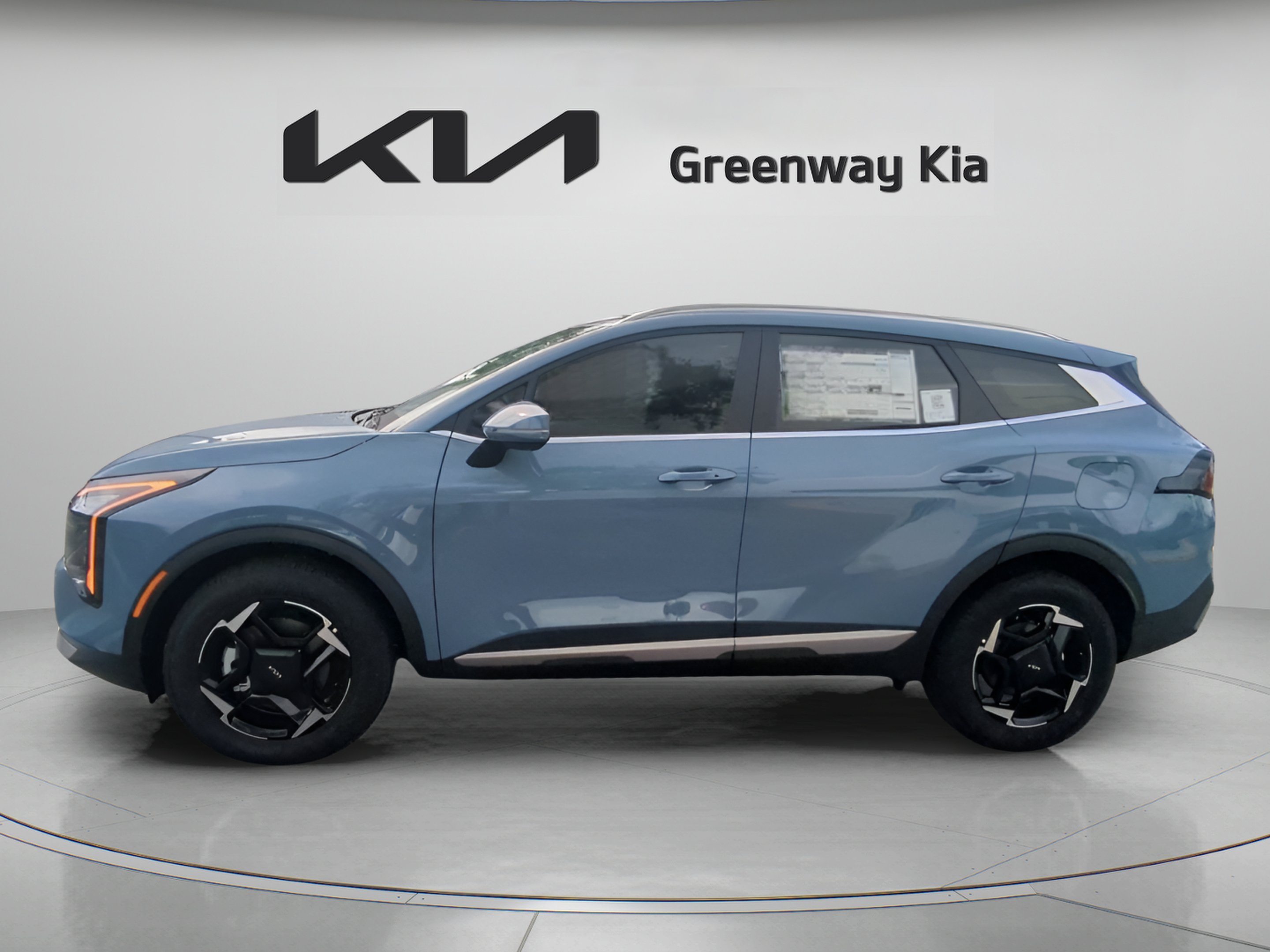 New 2027 Heritage Blue Kia EX image 8