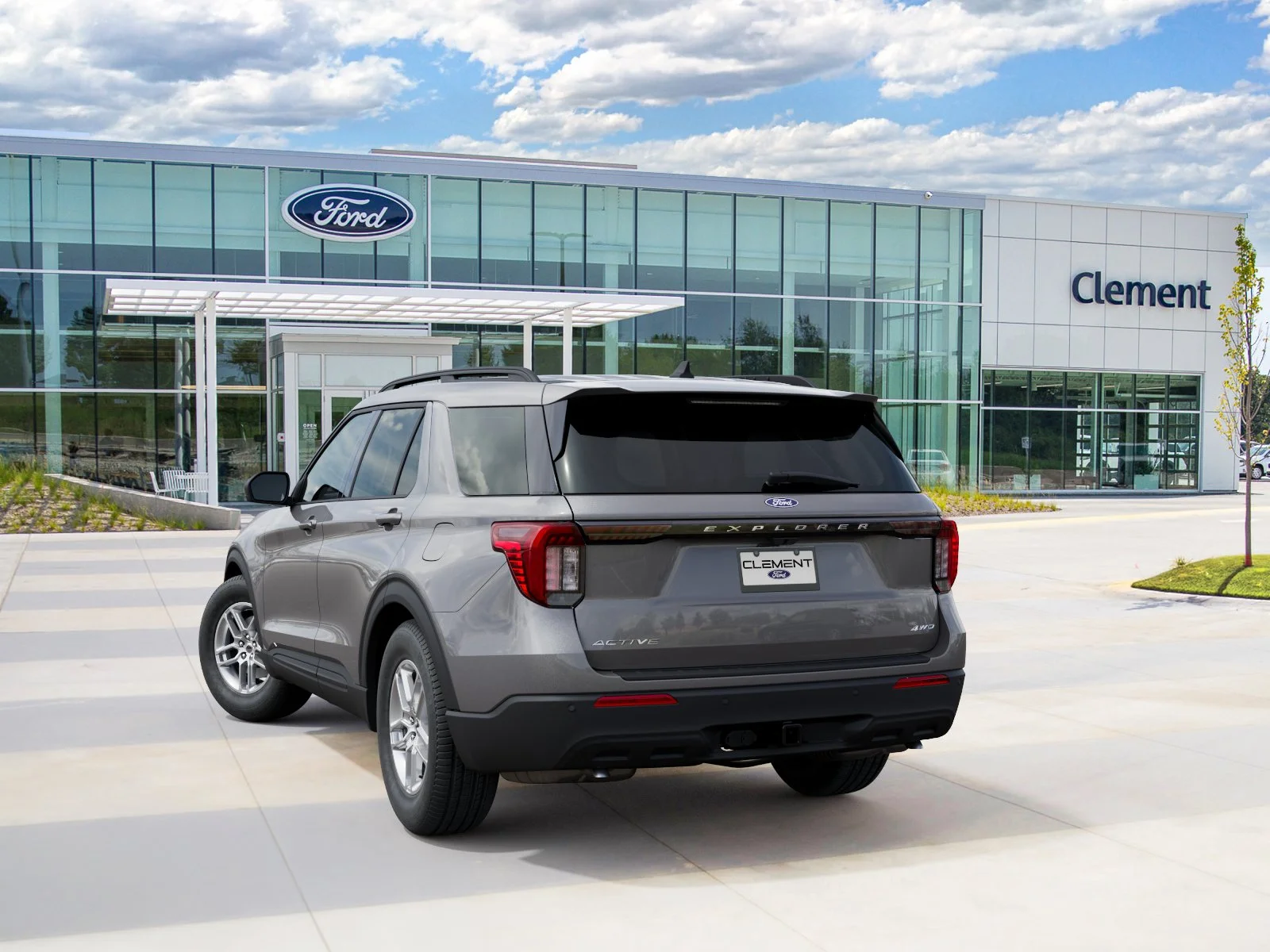 New 2027 Carbonized Gray Metallic Ford Active image 8