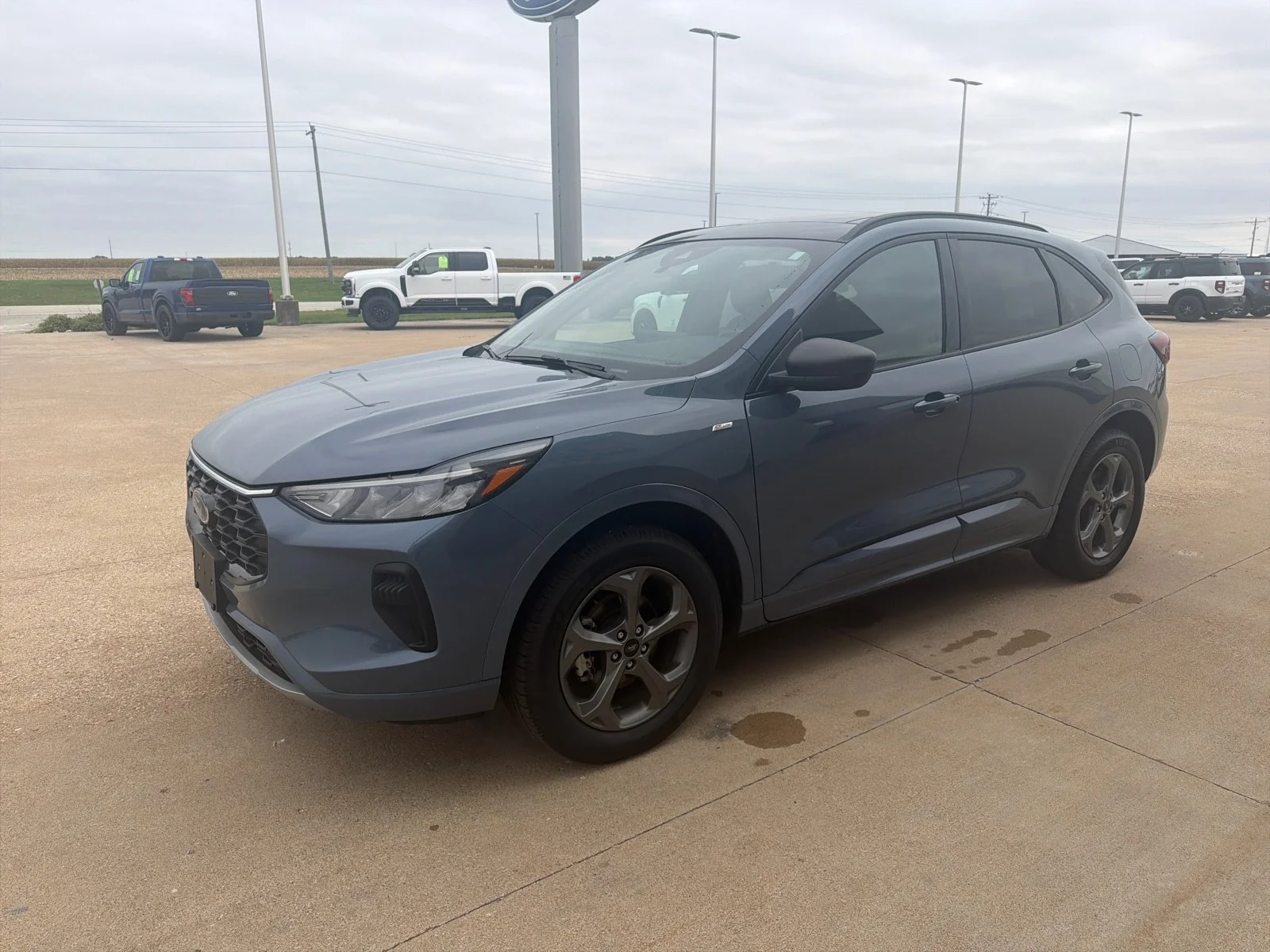 Used 2024 Vapor Blue Metallic Ford ST-Line image 4