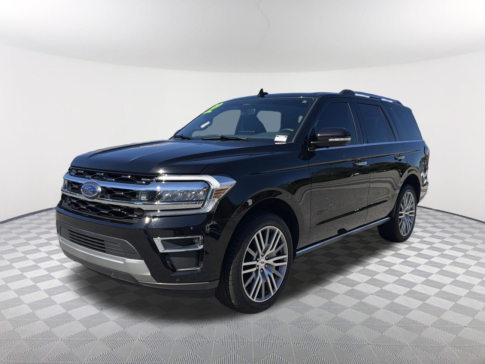 Used 2022 Black Metallic Ford Limited image 3