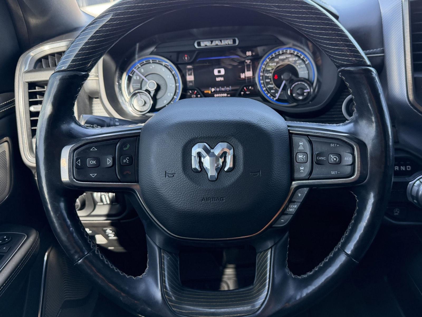 Used 2019 Granite Crystal Metallic Clearcoat Ram Limited image 31