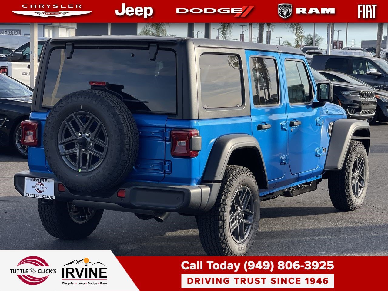 New 2026 Hydro Blue Pearlcoat Jeep Sport S image 6