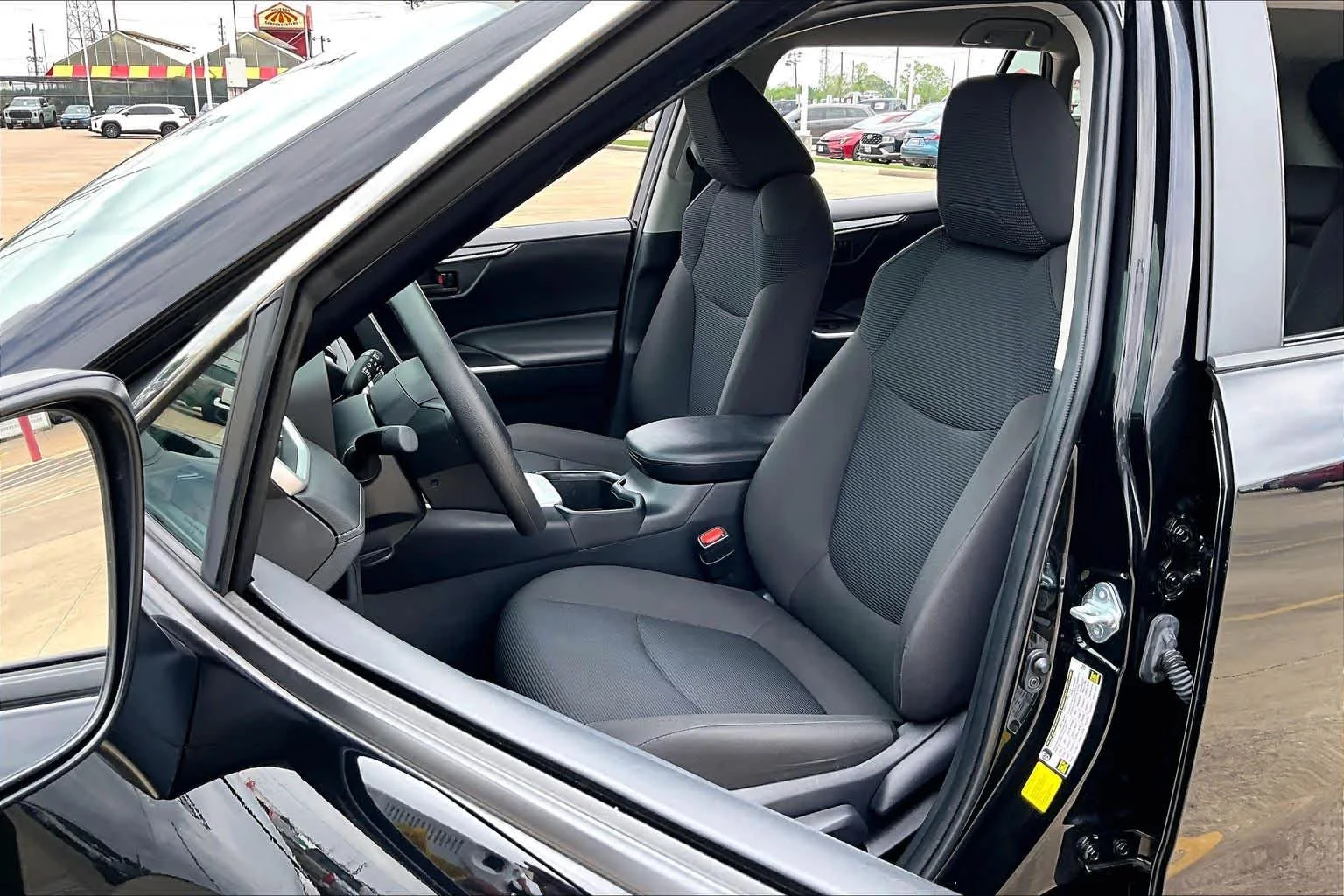 Used 2024 Midnight Black Metallic Toyota Hybrid LE image 8