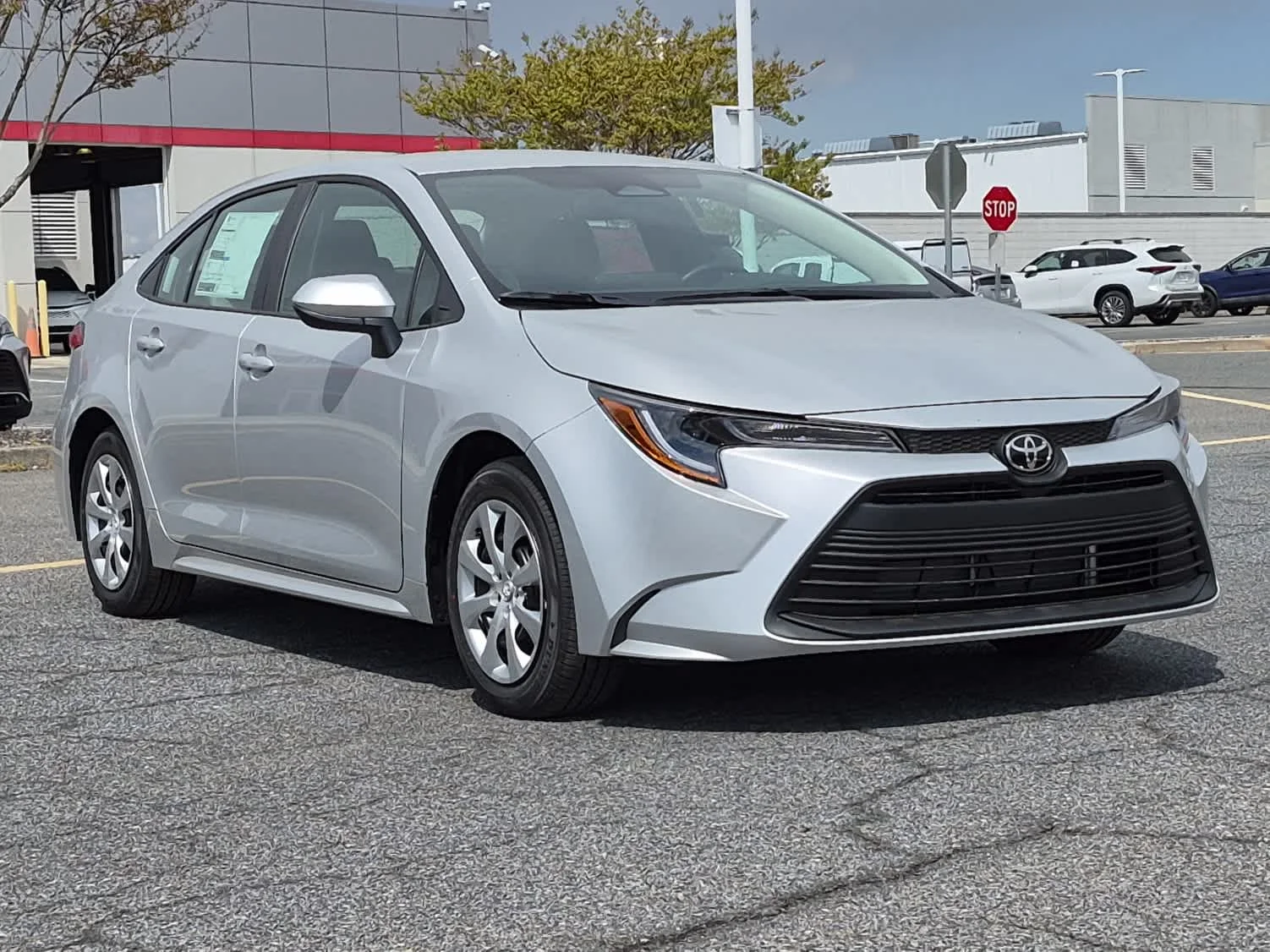 Used 2026 Classic Silver Metallic Toyota LE image 3