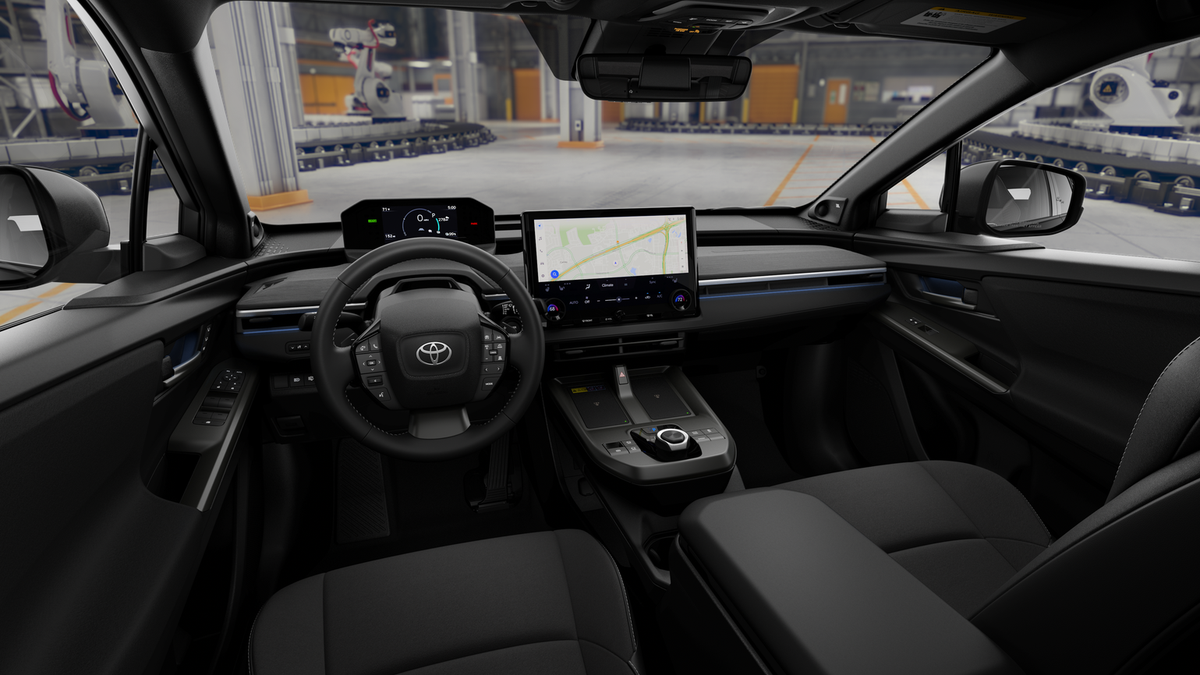 New 2026 Wind Chill Pearl with Midnight Black Metallic roof Toyota XSE image 19
