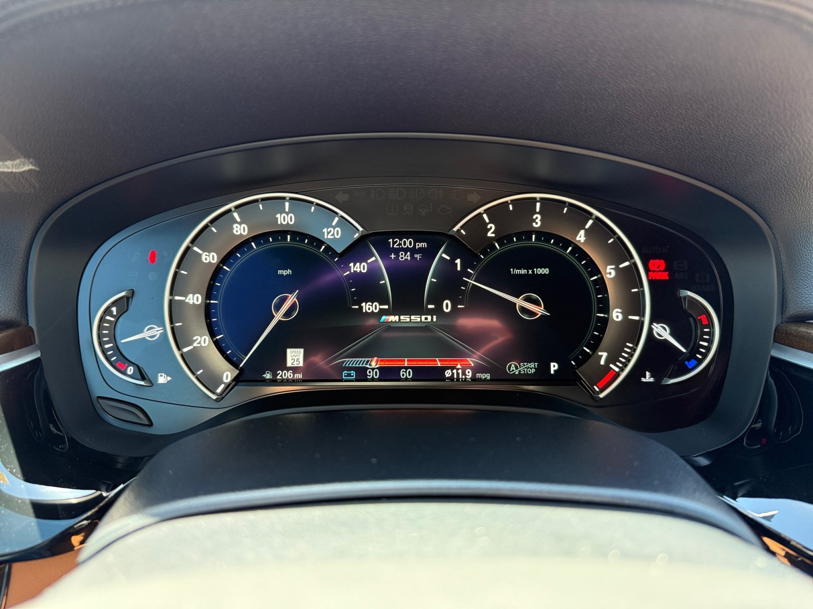 Used 2018 Carbon Black Metallic BMW M550i xDrive image 11