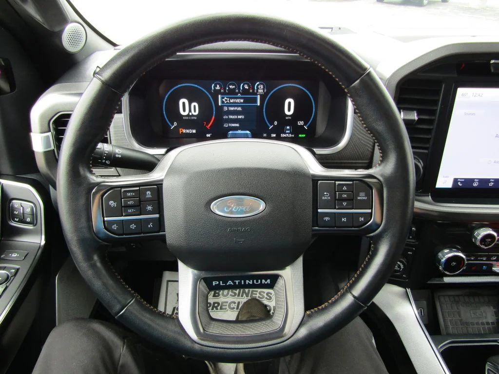 Used 2022 Agate Black Metallic Ford Platinum image 27