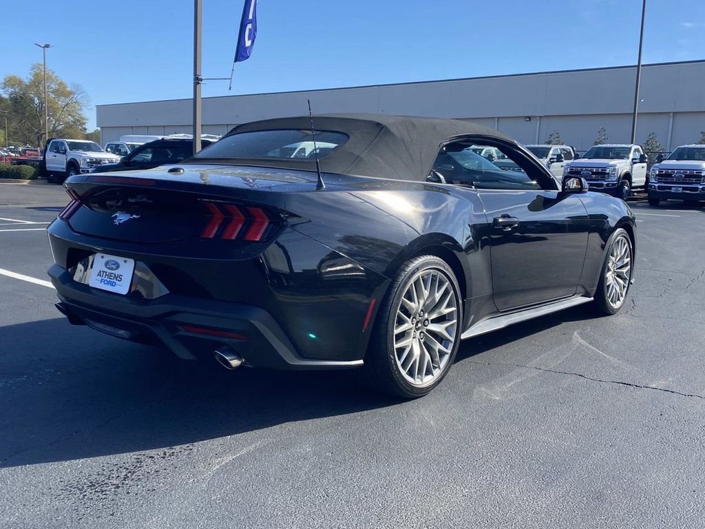 New 2025 Shadow Black Ford EcoBoost® Premium Convertible image 3