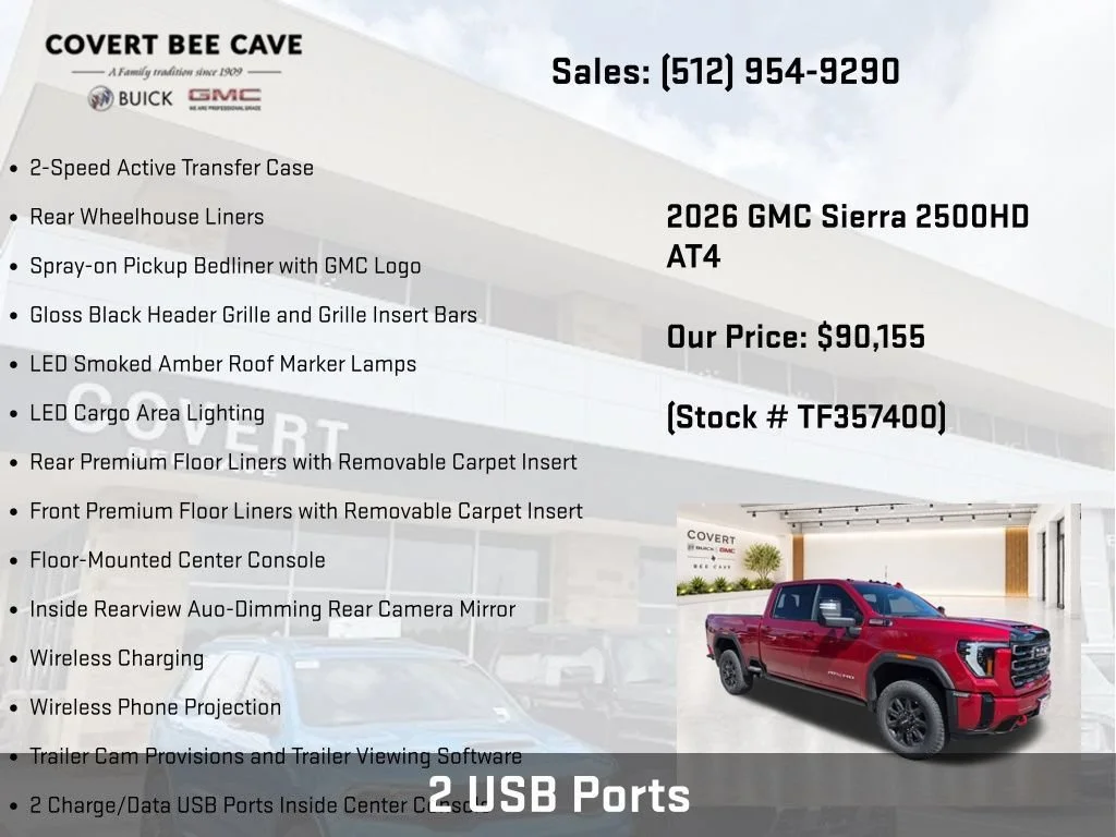 New 2026 Volcanic Red Tintcoat GMC AT4 image 42