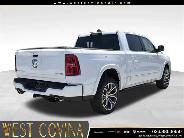 New 2026 Bright White Clear-Coat Exterior Paint RAM Tungsten image 7