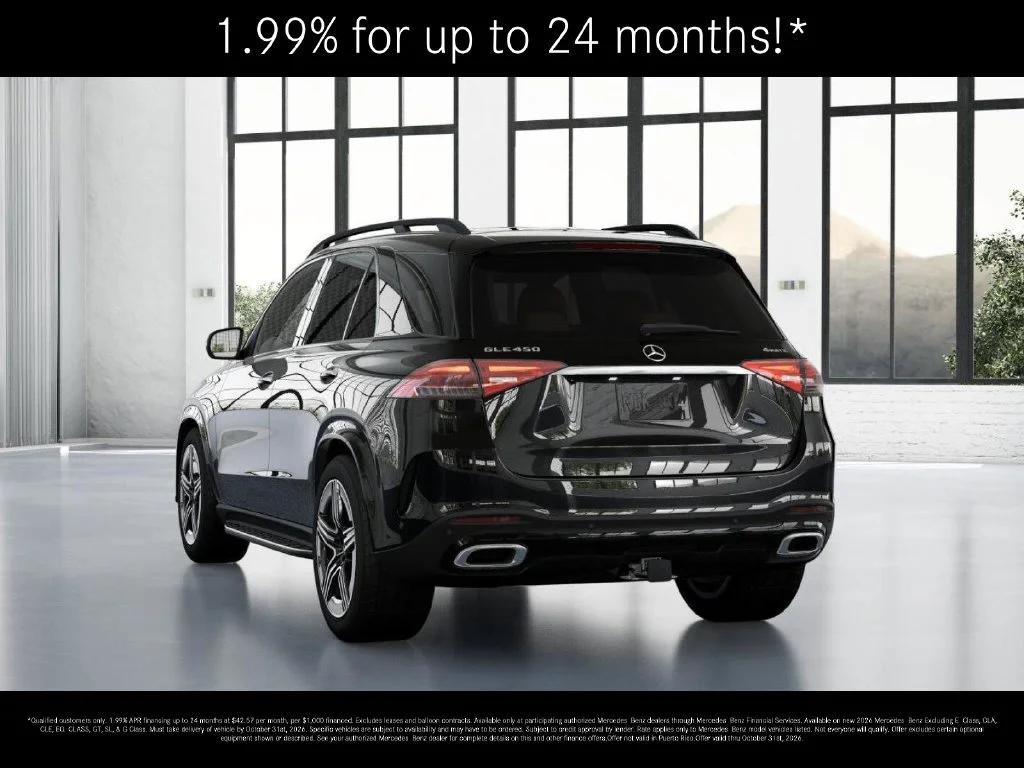 New 2026 Obsidian Black Metallic Mercedes-Benz GLE 450 image 27