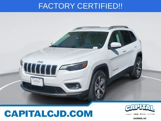 Used 2019 White Jeep Limited image 1