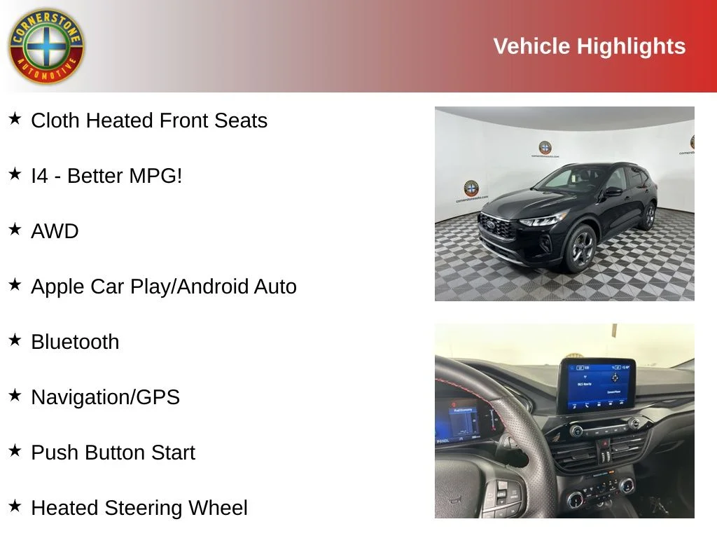 Used 2025 Ford Escape ST-Line Select with VIN 1FMCU9NA3SUB00947 for sale in Elk River, Minnesota