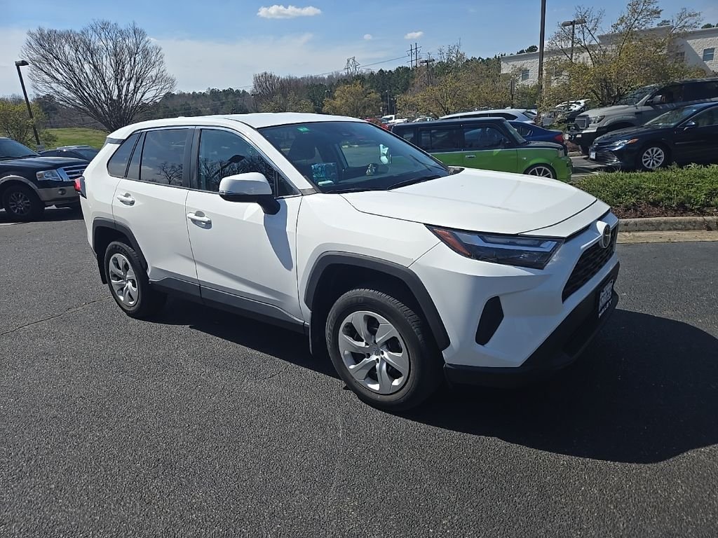 Used 2023 White Toyota LE image 1