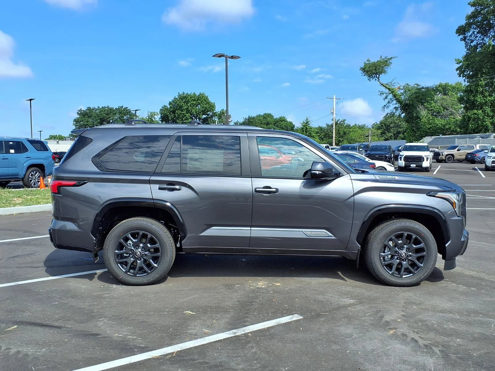 New 2026 Magnetic Gray Metallic Toyota  Platinum image 2