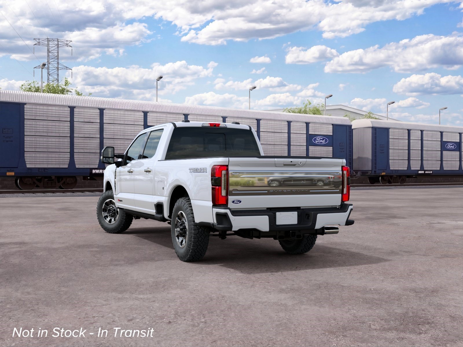 New 2027 White Metallic Ford Platinum image 9