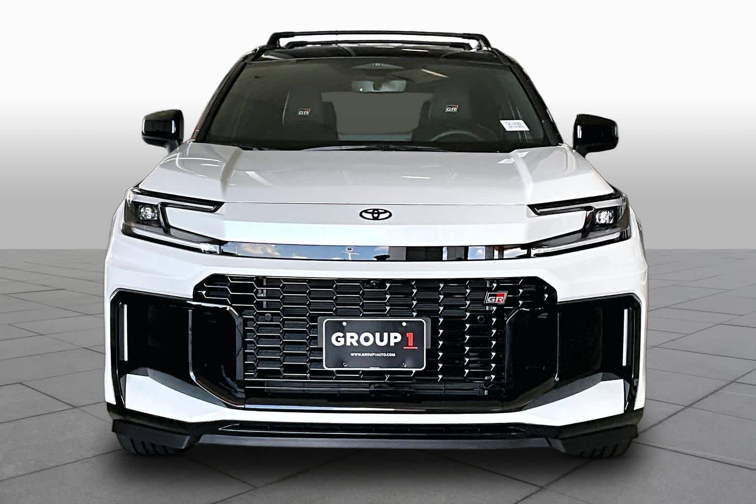New 2026 Wind Chill Pearl with Midnight Black Metallic roof Toyota GR SPORT image 3