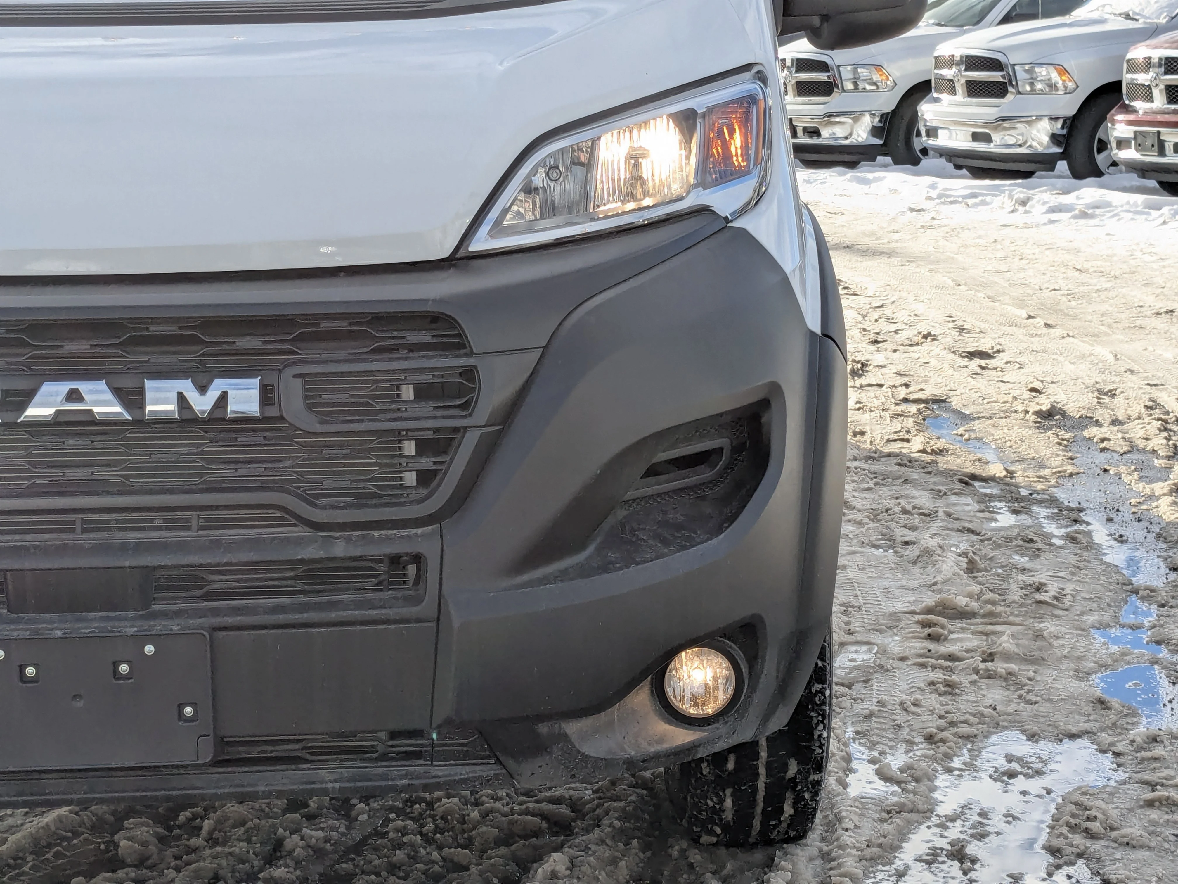 New 2026 White RAM Tradesman - - Super High Roof - Cargo Partition - Adaptive Cruise - Remote Start & tons more! image 10