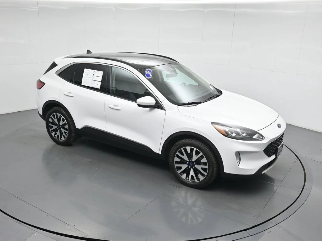 Certified Used 2020 White Ford SEL image 38