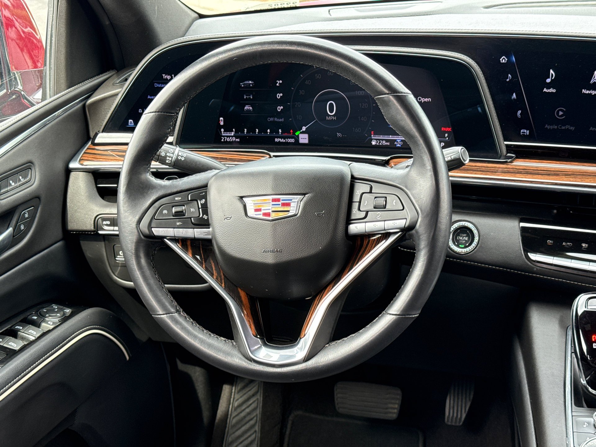 Used 2024 Radiant Red Tintcoat Cadillac Luxury image 22