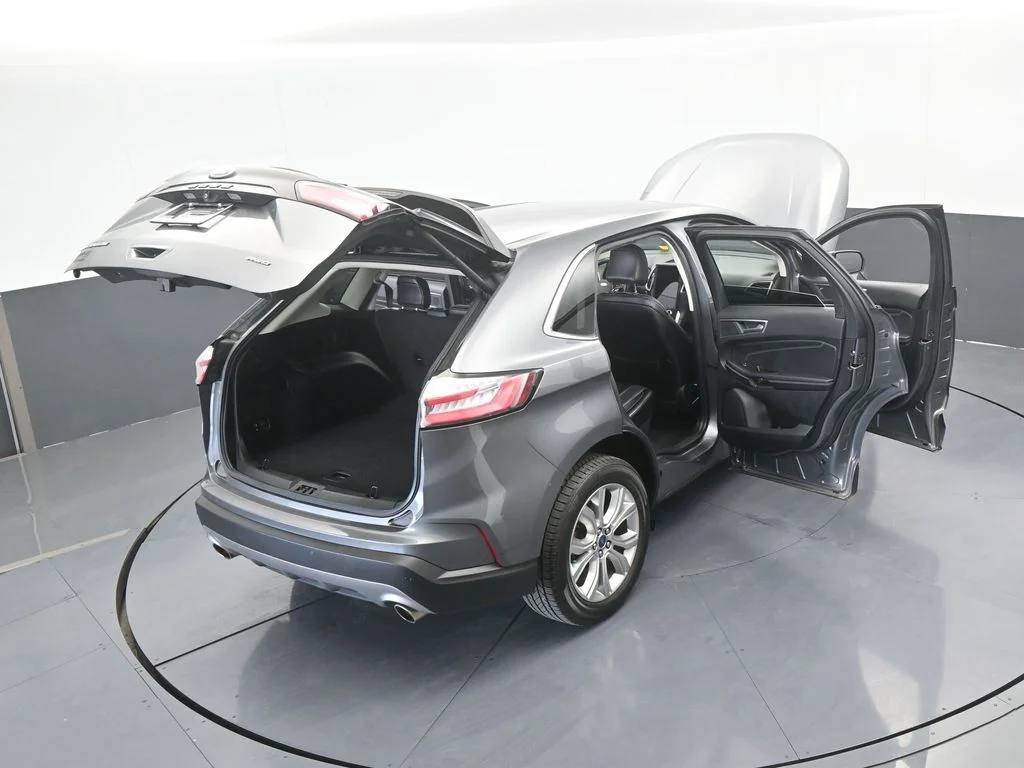 Used 2022 Gray Metallic Ford Titanium image 73