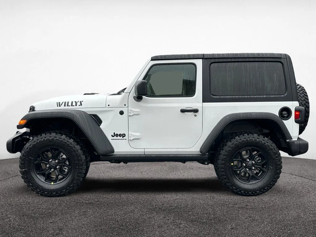 New 2026 Bright White Clearcoat Jeep Willys image 2