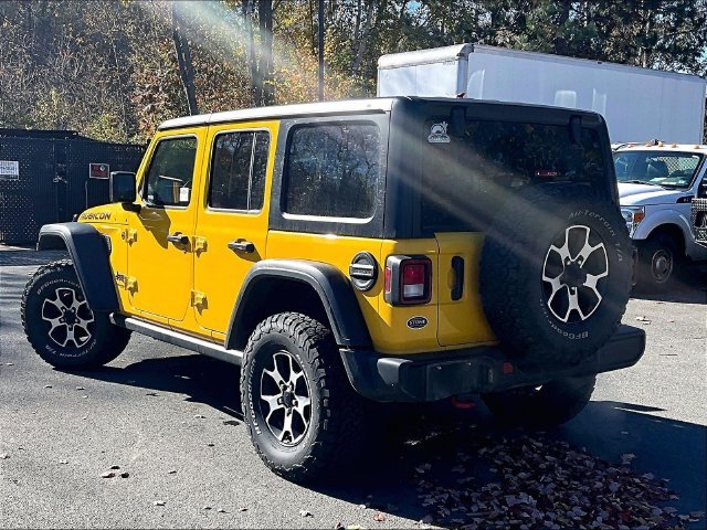 Used 2021 Yellow Jeep Unlimited Rubicon image 6