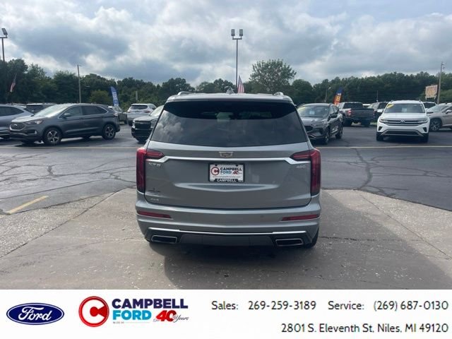 Used 2024 Silver Metallic Cadillac Premium Luxury image 4