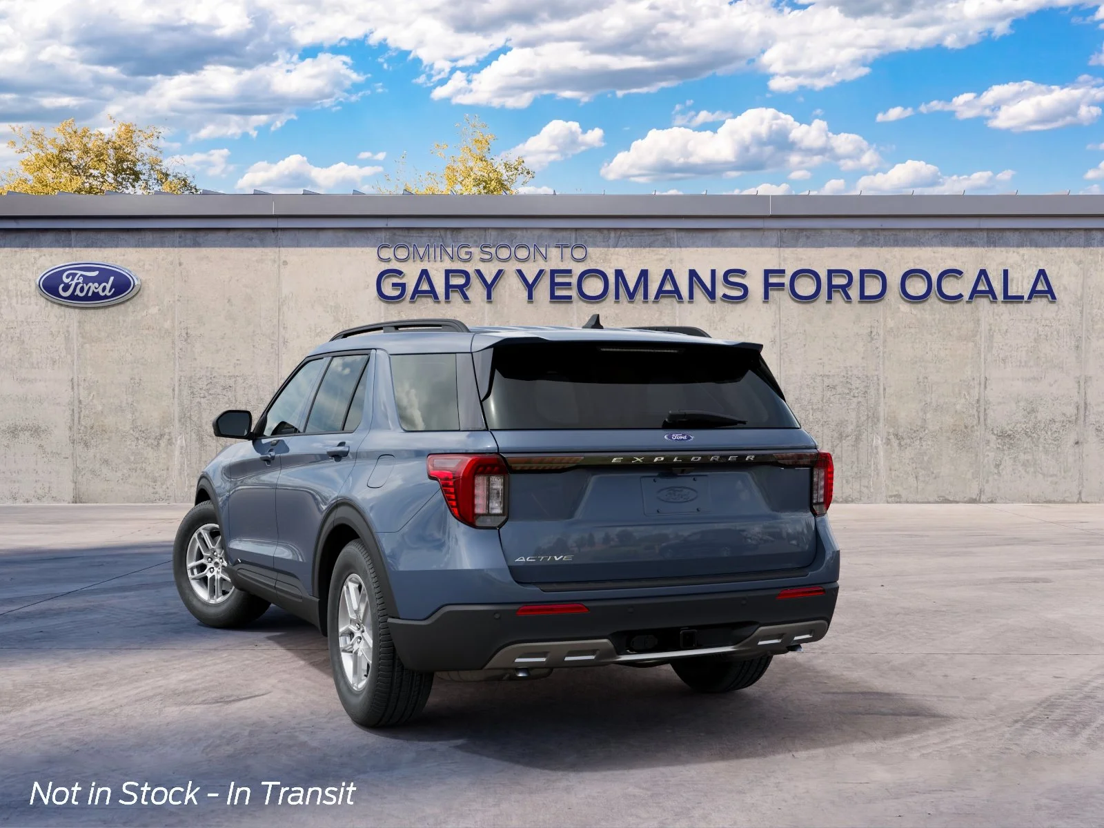 New 2027 Vapor Blue Metallic Ford Active image 8