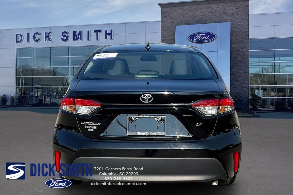 Certified Used 2024 Midnight Black Metallic Toyota LE image 5