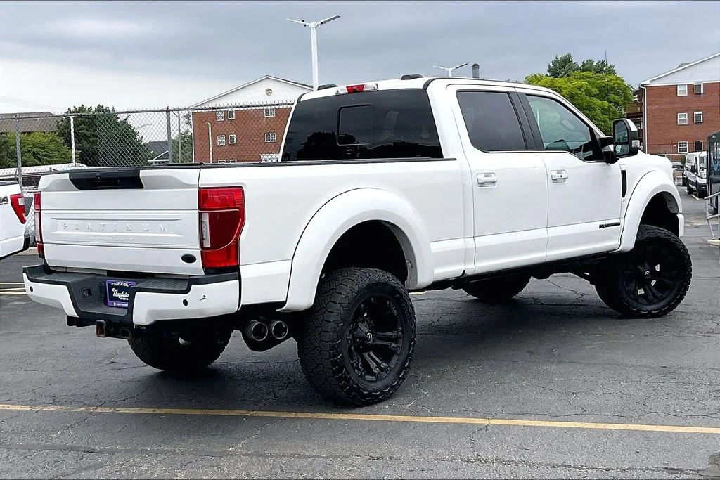 Used 2020 White Ford Platinum image 12