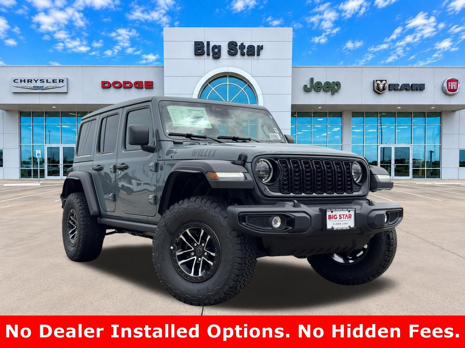 New 2026 Anvil Clear-Coat Exterior Paint Jeep Willys image 1