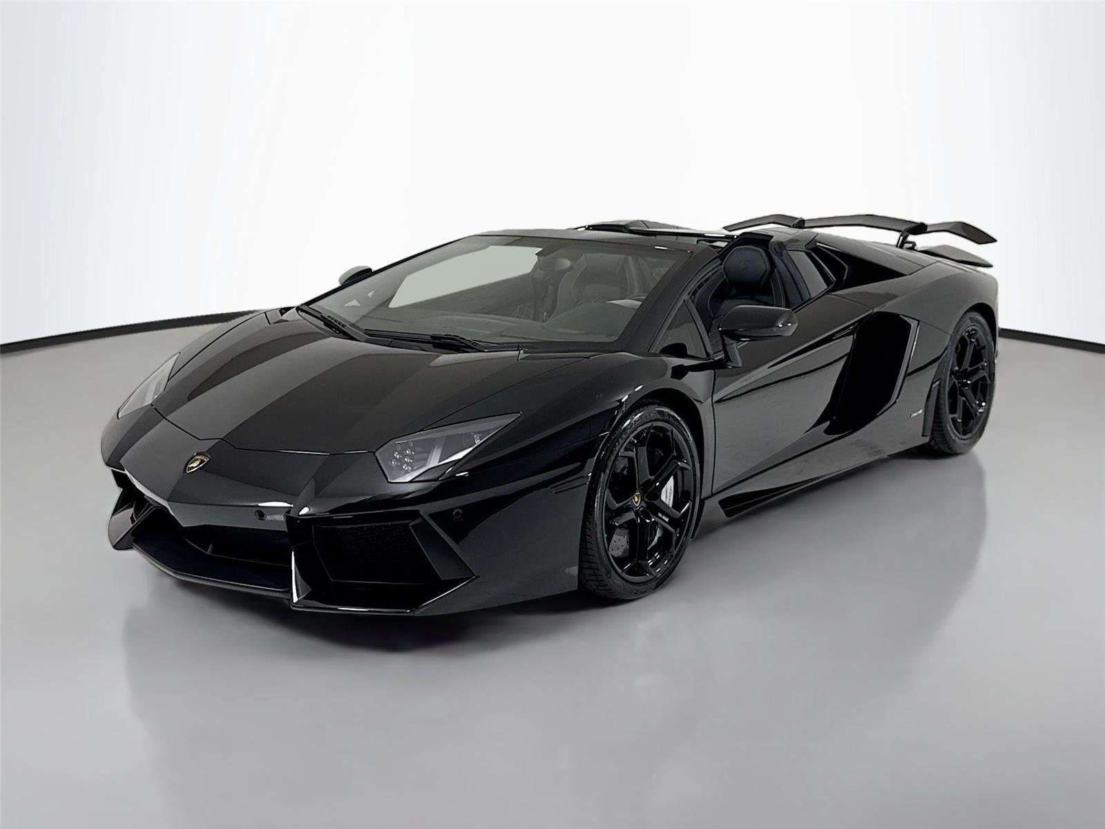 Used 2016 Nero Aldebaran Lamborghini LP 700-4 | Vorsteiner Carbon Wing | Carbon Interior image 10