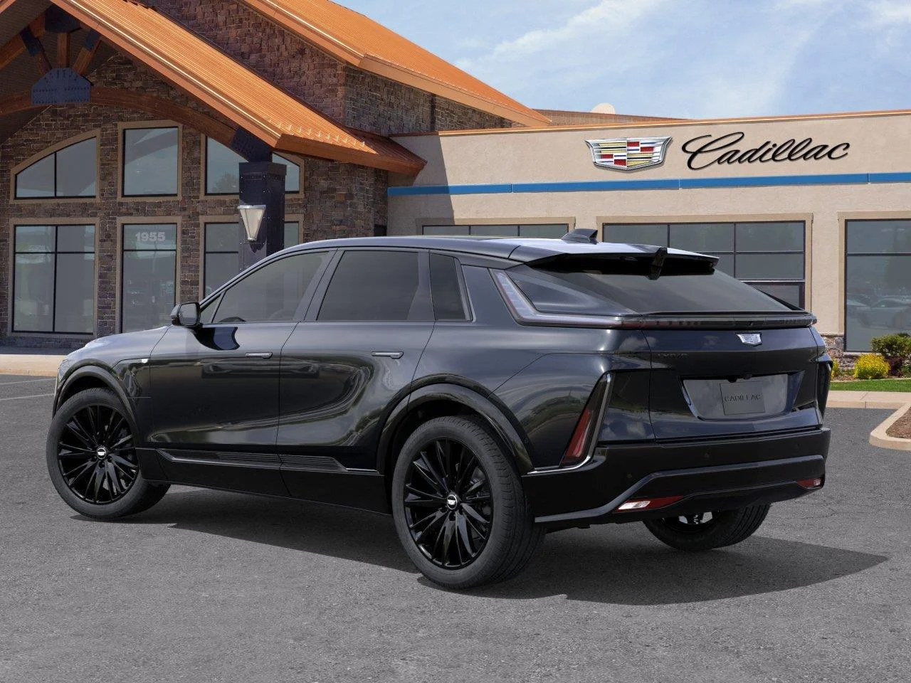 New 2027 Stellar Black Metallic Cadillac Premium Sport image 3