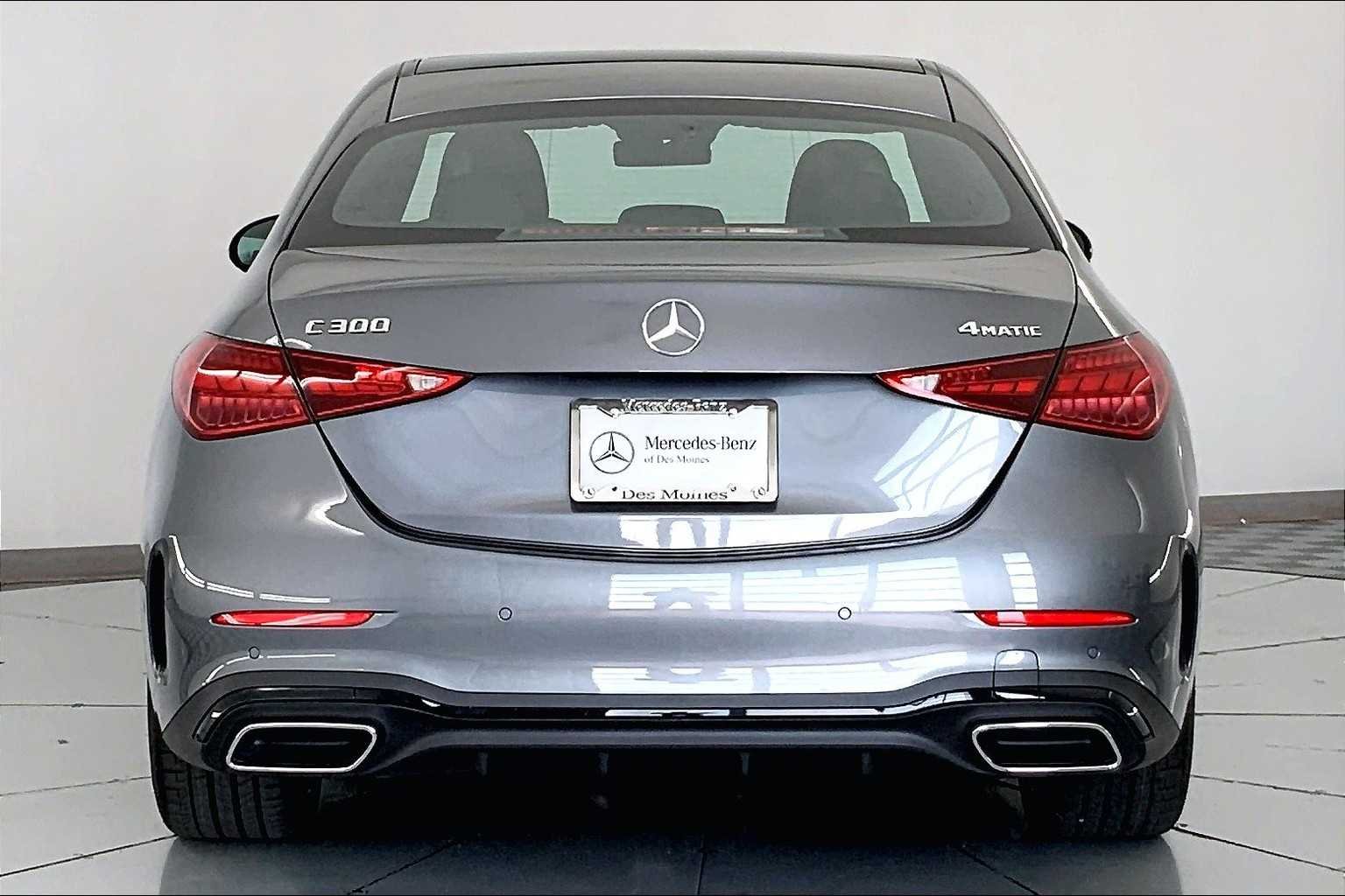 New 2025 Selenite Grey Metallic Mercedes-Benz C 300 image 5