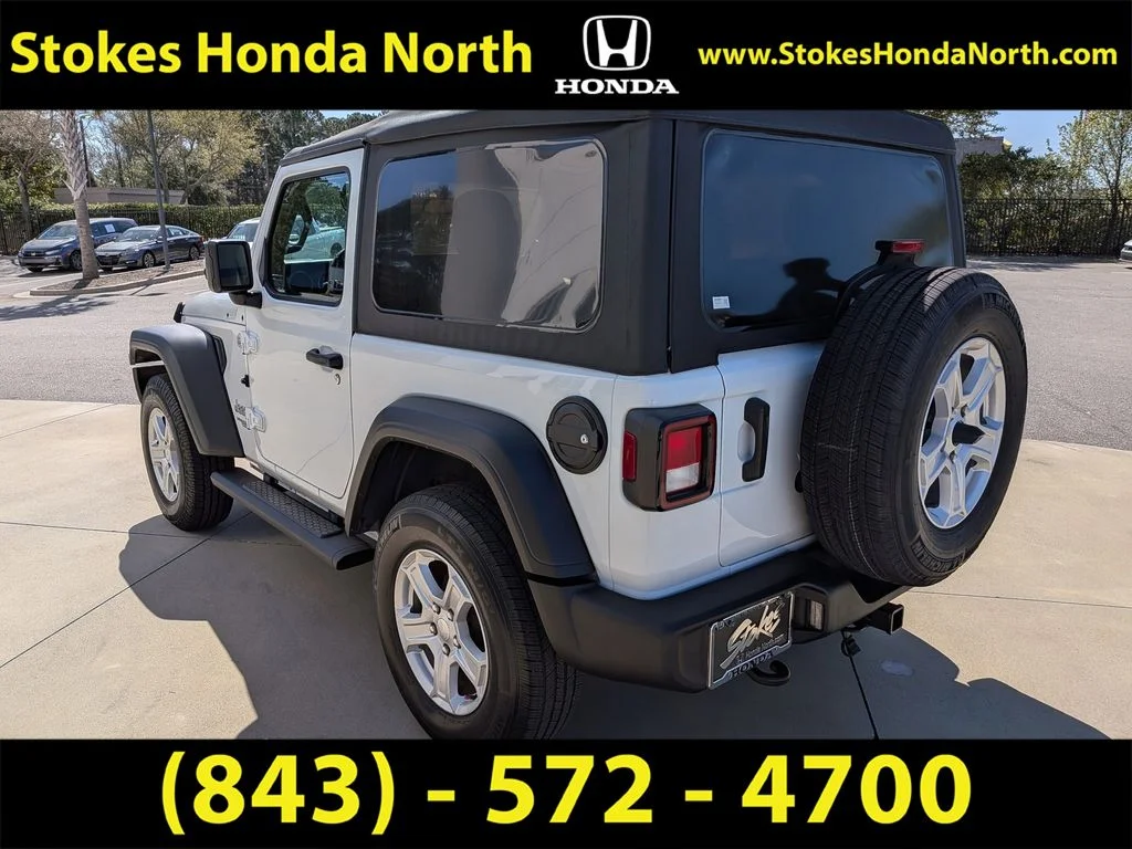 Used 2020 White Jeep Sport S image 6