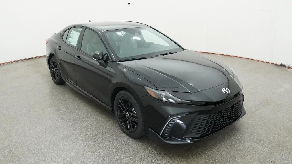 New 2026 Midnight Black Metallic Toyota SE image 7