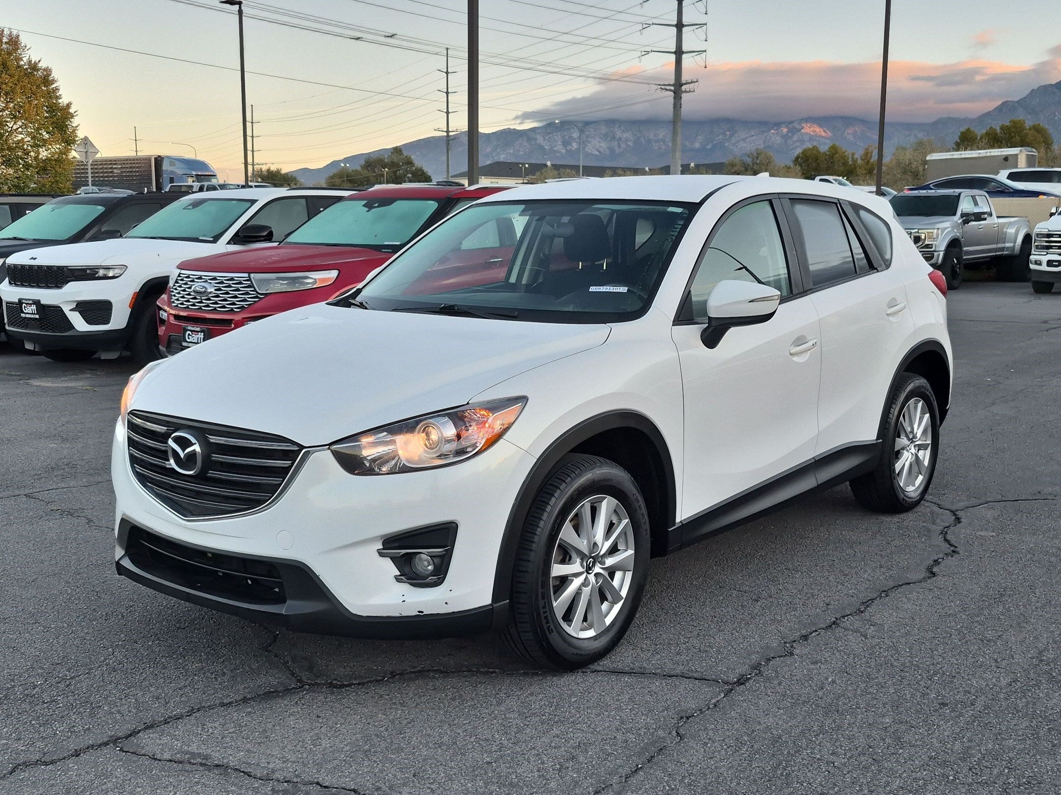 Used 2016 Crystal White Pearl Mazda Touring image 8