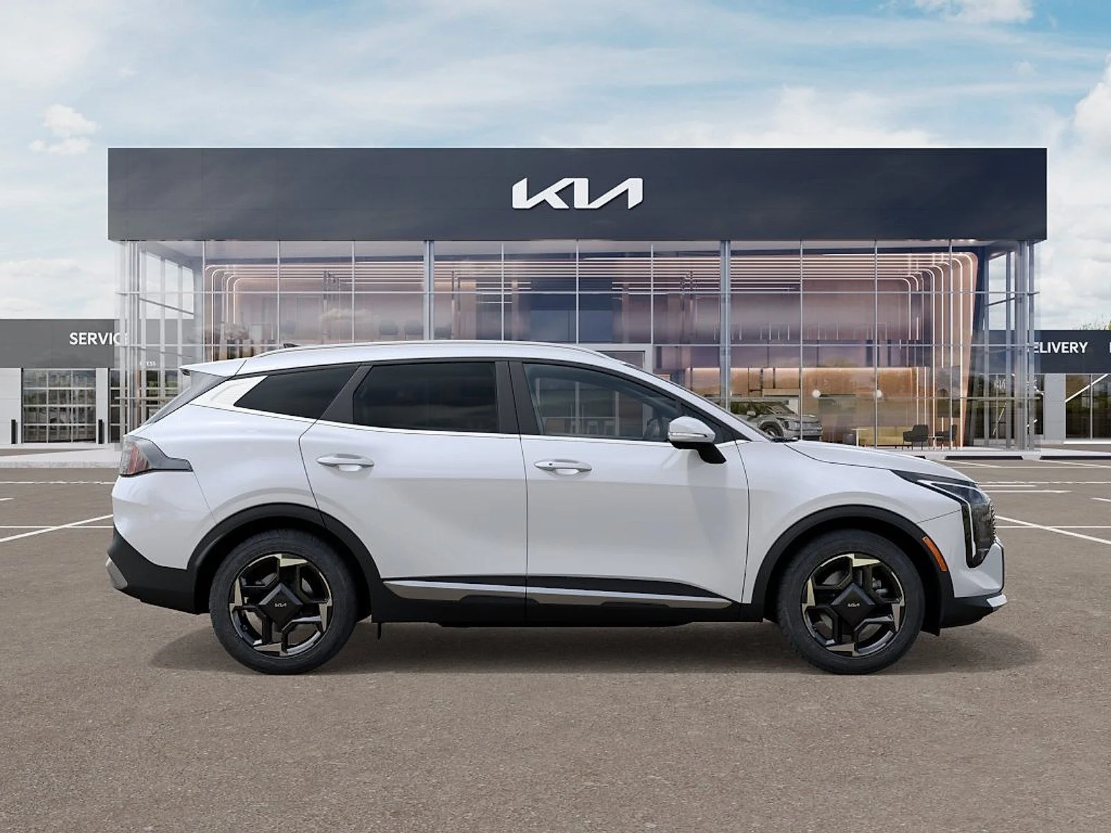 New 2027 Snow White Pearl Kia EX image 7