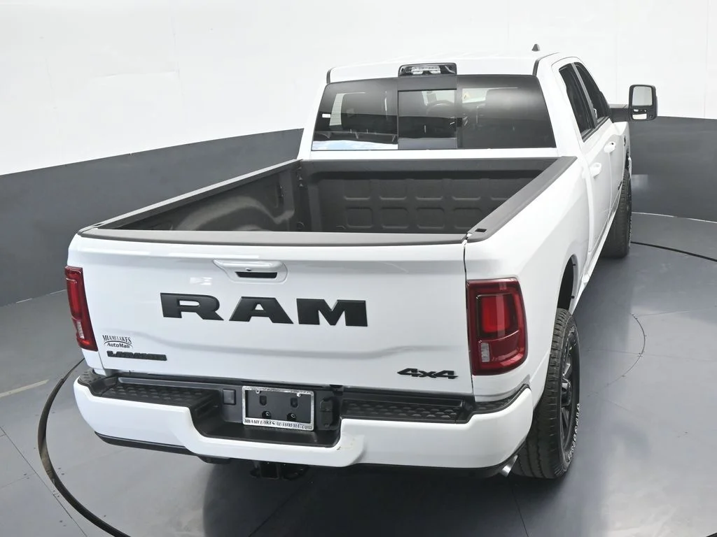 New 2026 Bright White Clear-Coat Exterior Paint RAM Laramie image 49