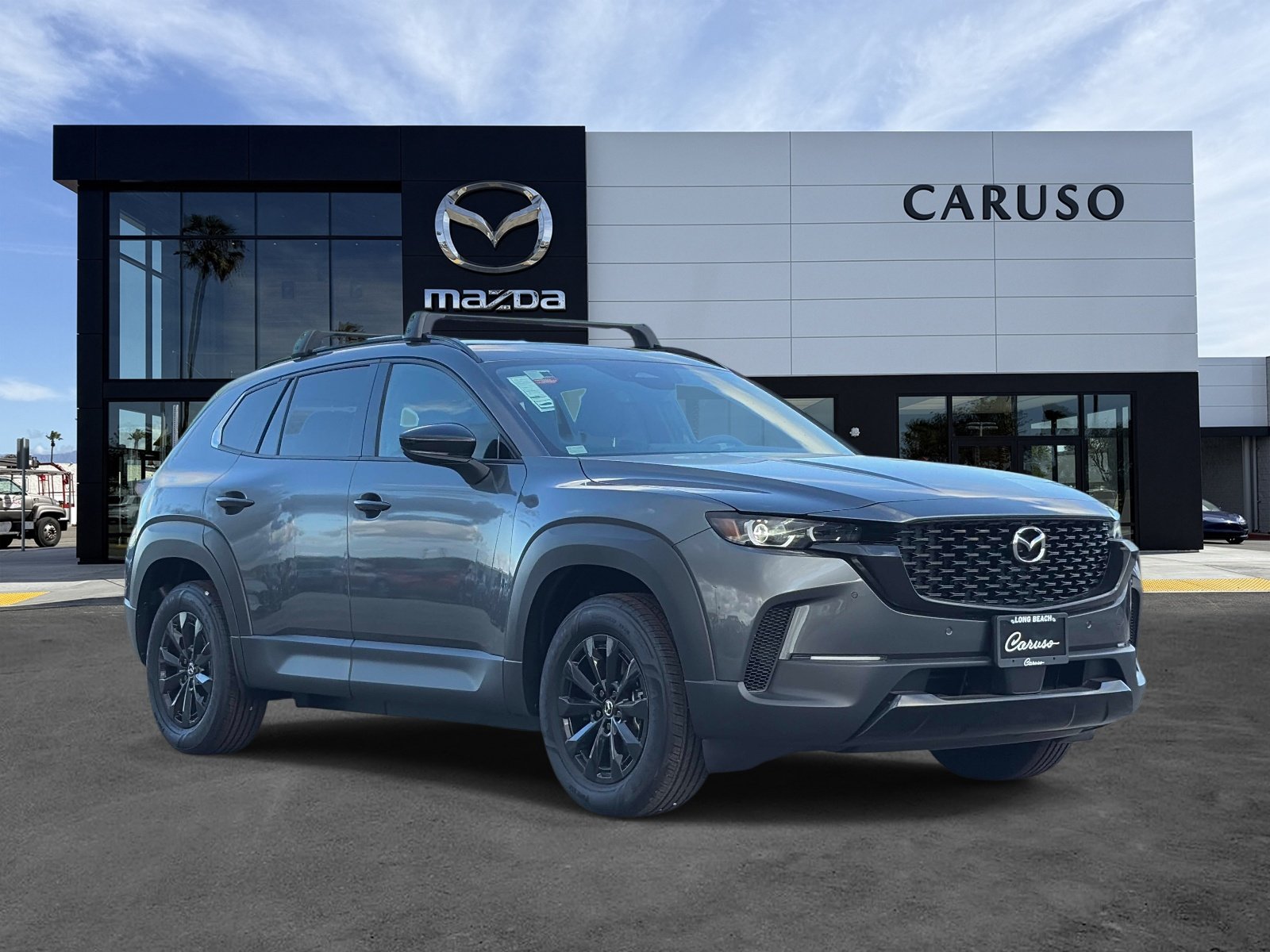 New 2026 Machine Gray Metallic Mazda Premium AWD image 1