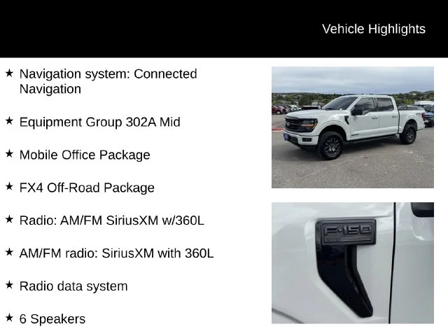 Used 2024 White Ford XLT image 8