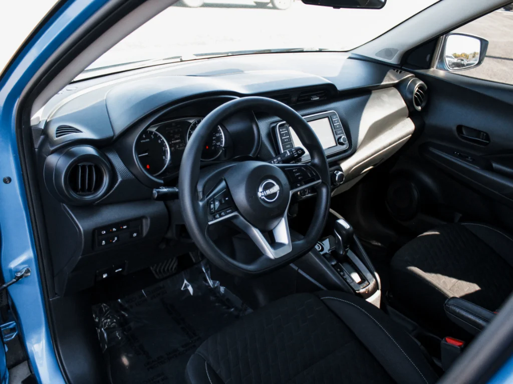 Used 2022 Electric Blue Metallic Nissan S image 8