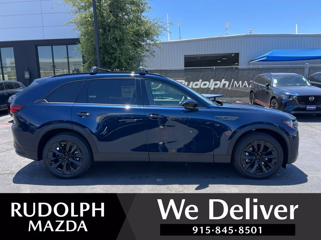 New 2026 Deep Crystal Blue Mica Mazda 3.3 Turbo Premium Sport AWD image 6