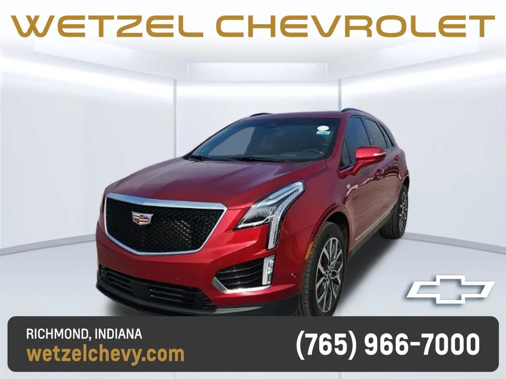 Used 2022 Red Cadillac Sport image 1