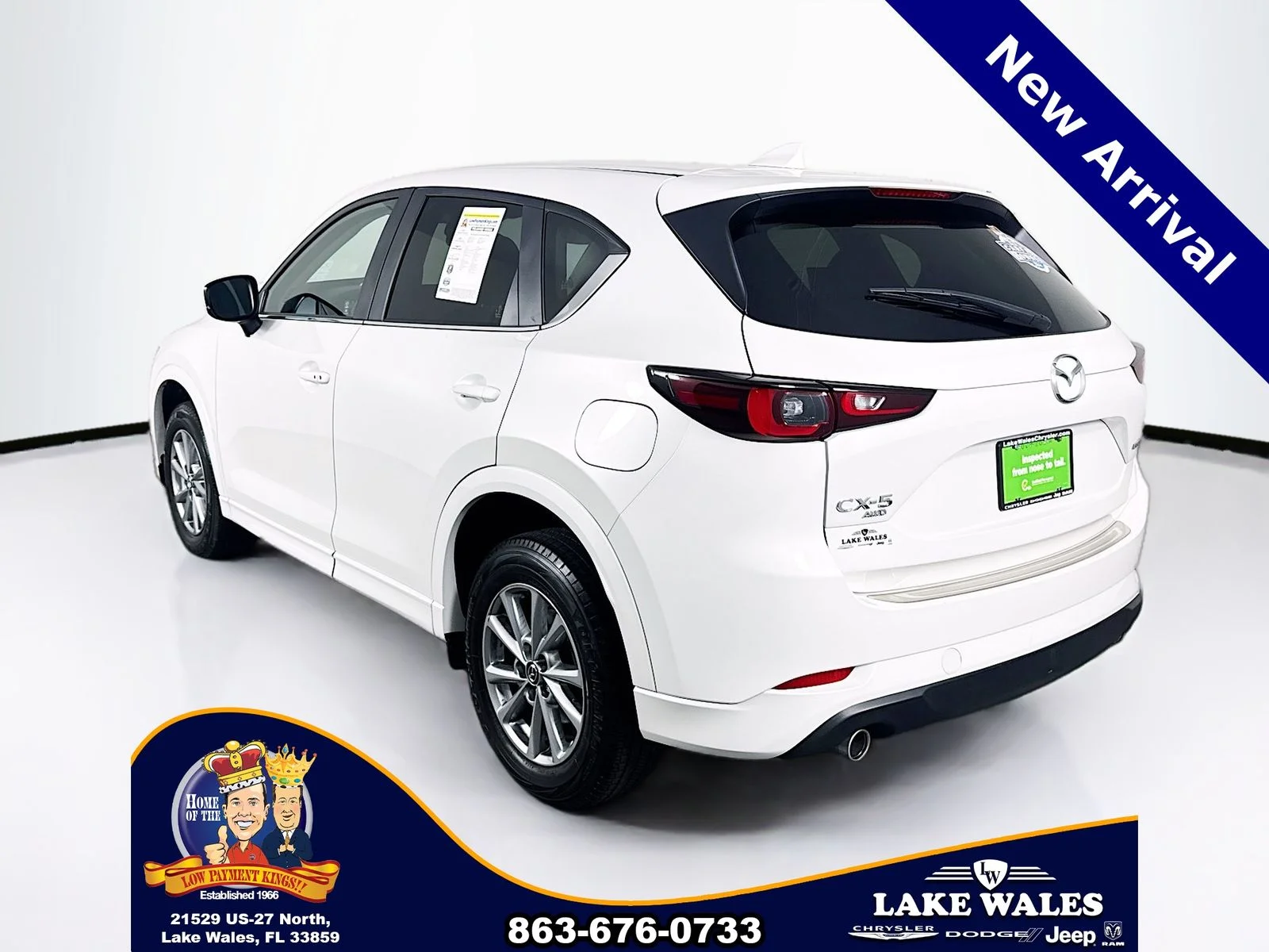 Certified Used 2025 White Mazda 2.5 S Select Package image 5