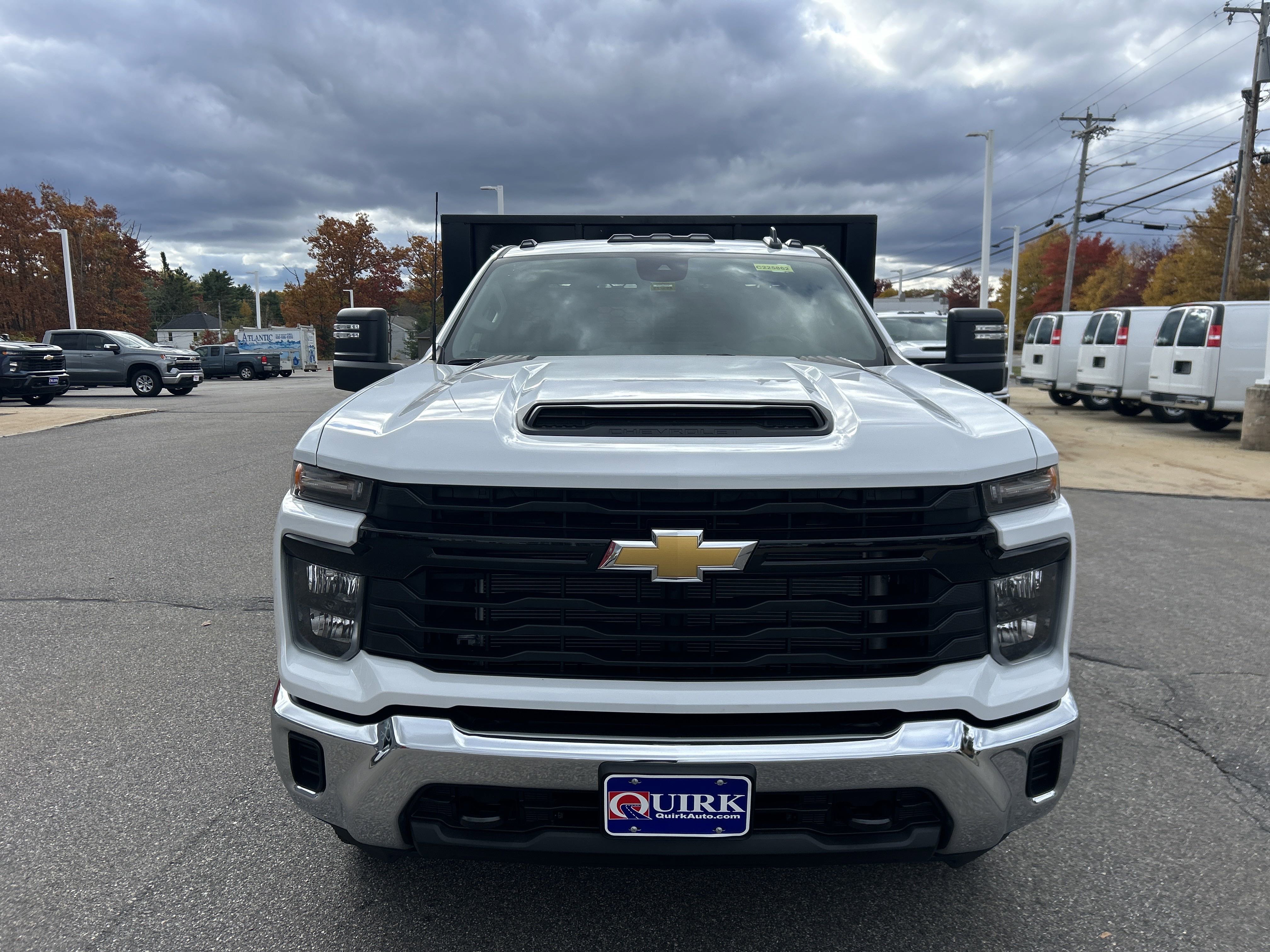 New 2025 Summit White Chevrolet Work Truck image 3
