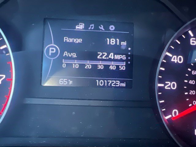 Used 2019 Pacific Blue Kia LX image 6