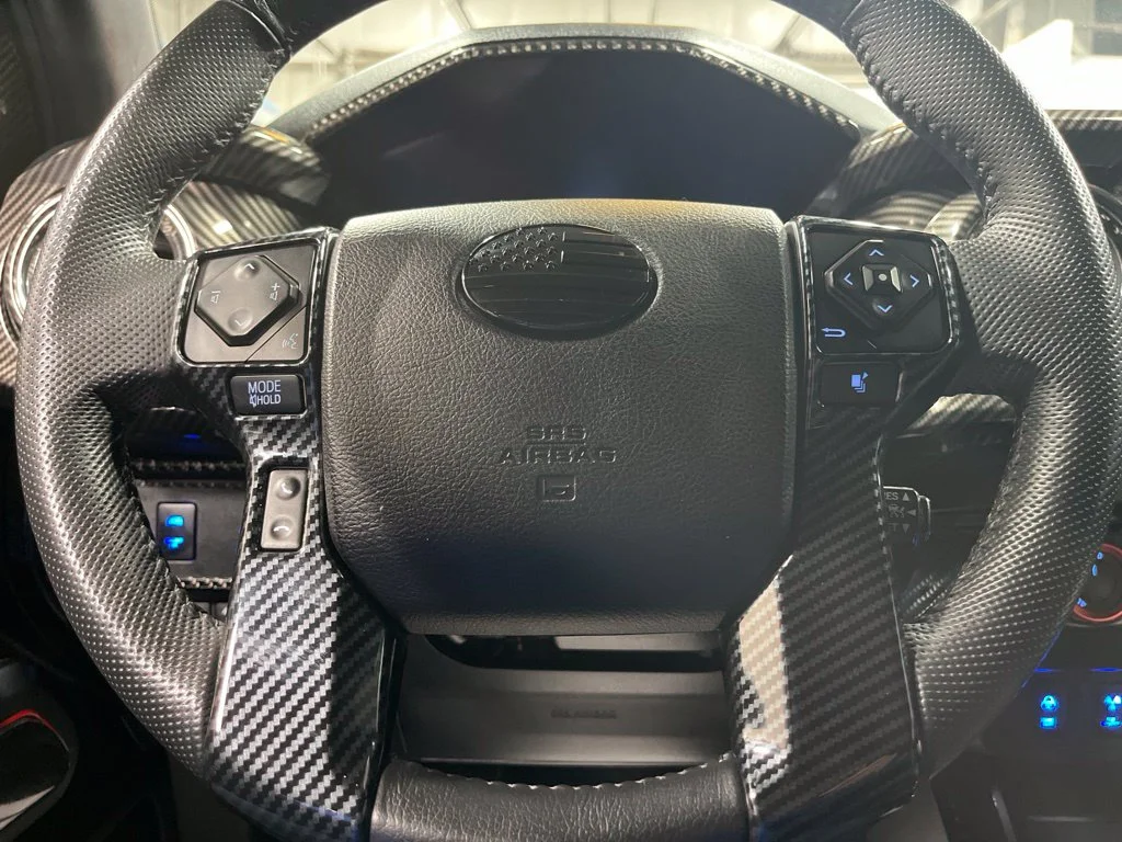 Used 2021 Barcelona Red Metallic Toyota TRD Sport image 18
